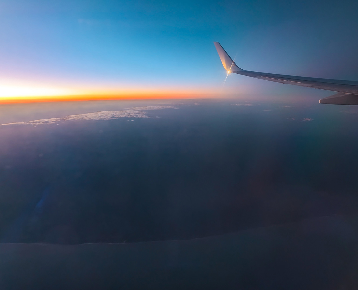 A photograph from Wed Jul 24, 2024, Terminator over Great Australian Bight, WA 6443